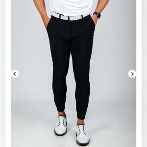 Primo Golf Joggers Men's 34 Short Black Lightweight Stretch Performance Pants